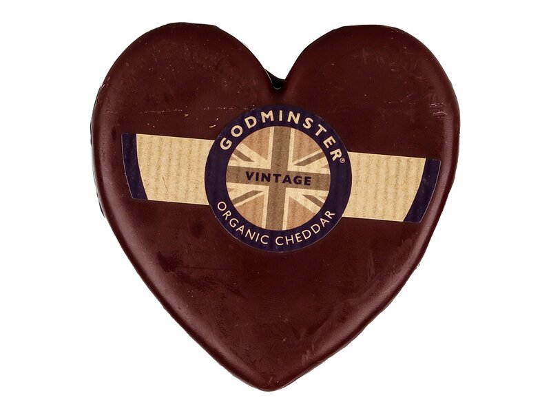 Godminster szív alakú bio cheddar 200g