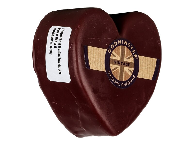 Godminster szív alakú bio cheddar 200g