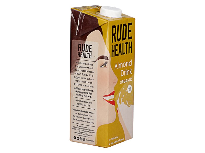Rude Health Drink Organic Almond 1l