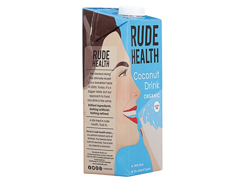 Rude Health Drink Organic Coconut 1l