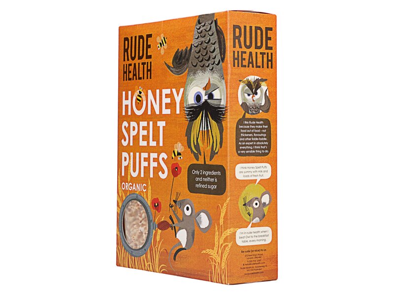 Rude Health Honey Spelt Puffs Organic 175g