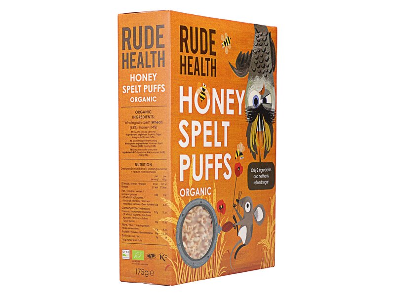 Rude Health Honey Spelt Puffs Organic 175g