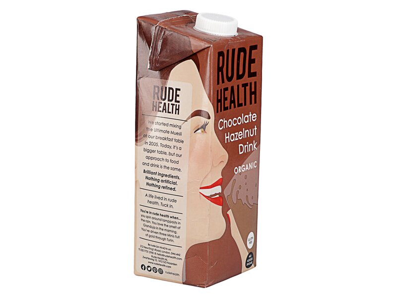 Rude Health Drink Organic Hazelnut & Cacao 1l
