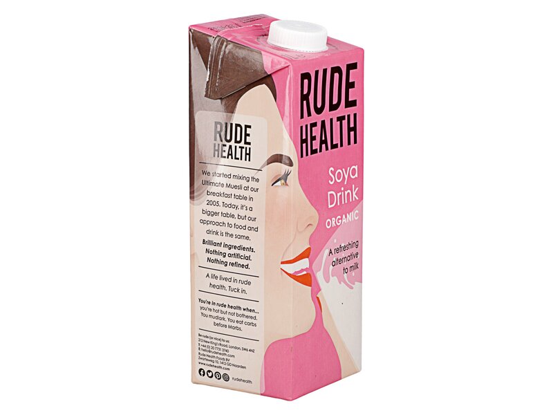 Rude Health Drink Organic Soy 1l