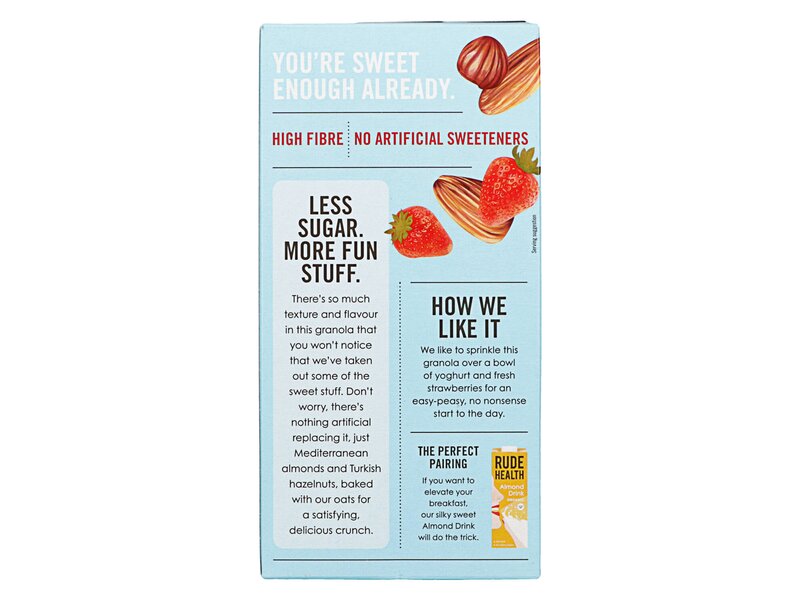 Rude Health Low Sugar Granola Almond & Hazelnut 400g