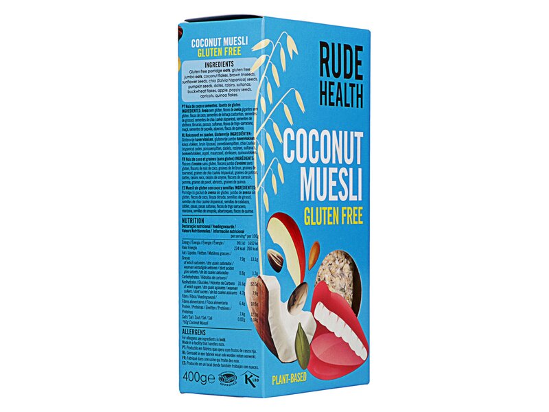 Rude Health Muesli Gluten Free Coconut 400g