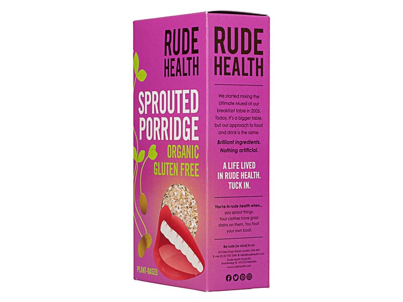 Rude Health Porridge Sprouted Organic 400g