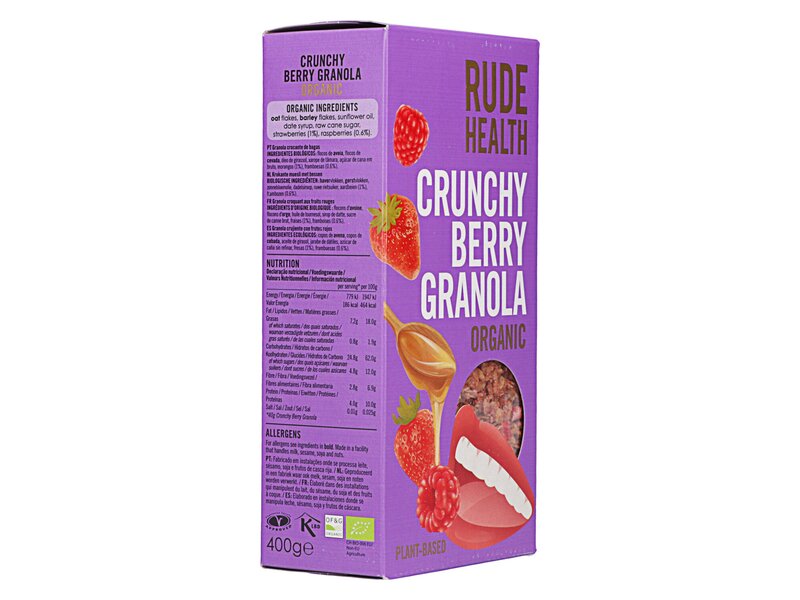 Rude Health Organic Crunchy Berry Granola 400g