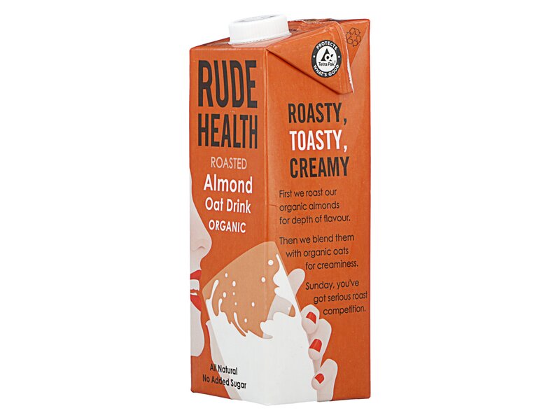 Rude Health Drink Organic Almond Oat 1l