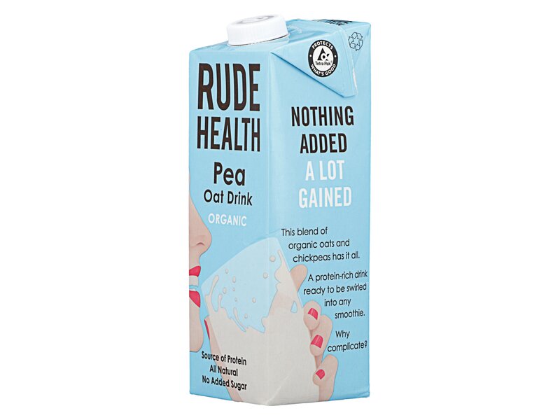 Rude Health Drink Organic Pea Oat 1l