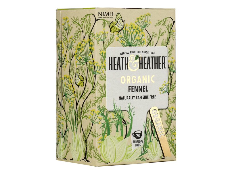 Heath & Heather Organic Fennel 20 filter 30g