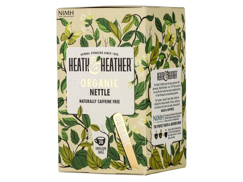 Heath & Heather Organic Nettle 20 filter 20g