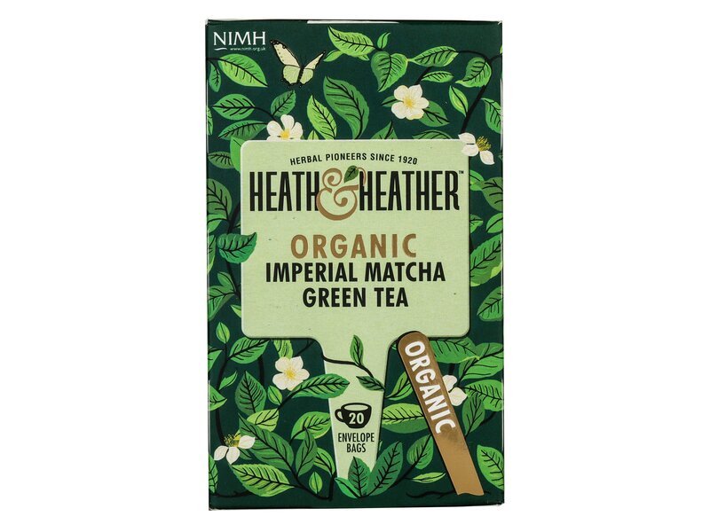 Heath & Heather Organic Imperial Matcha green tea 20 filter 40g