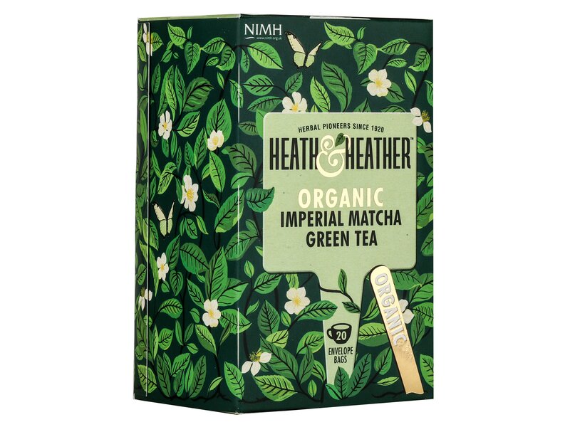 Heath & Heather Organic Imperial Matcha green tea 20 filter 40g