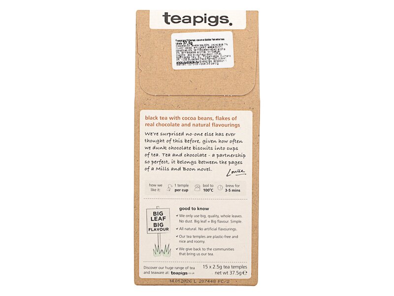 Teapigs Chocolate Flake tea 15db filter 37,5g
