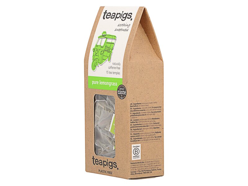 Teapigs pure lemongrass 15db filter 22,5g