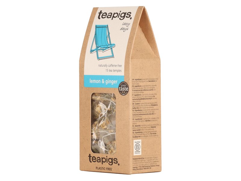 Teapigs citrom-gyömbér filteres tea 50g (15db)