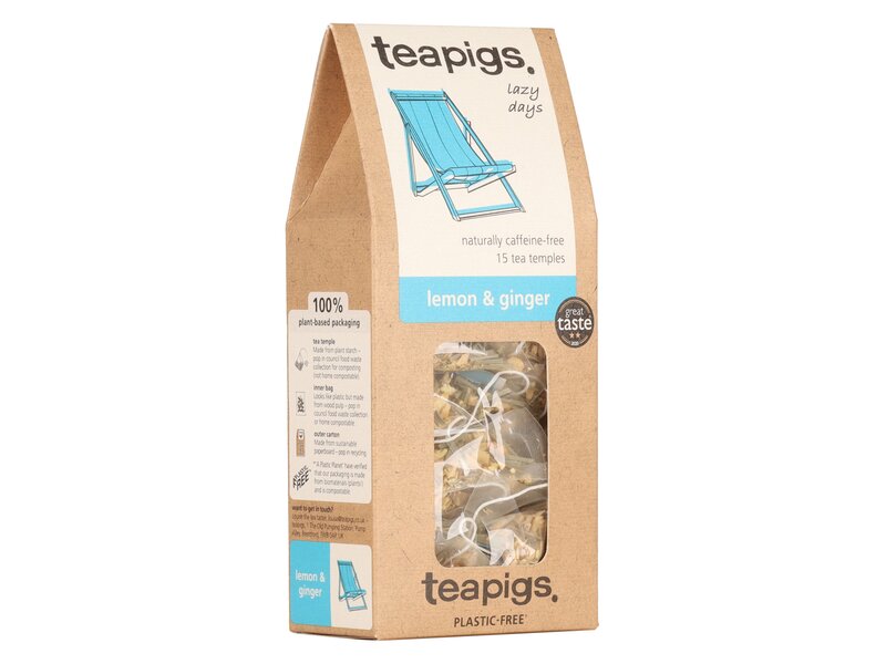 Teapigs citrom-gyömbér filteres tea 50g (15db)