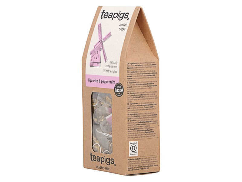 Teapigs Liquorice and peppermint 15db filter 45g