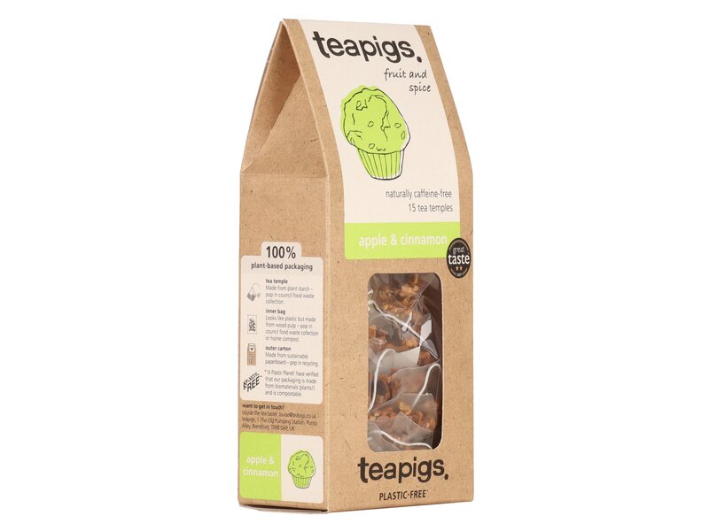 Teapigs Almás-fahéjas koffeinmentes filteres tea 37,5g (15db)