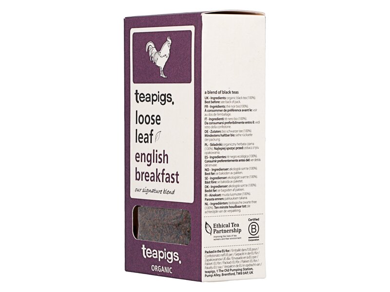 Teapigs Organic Loose Leaf English Breakfast 100g
