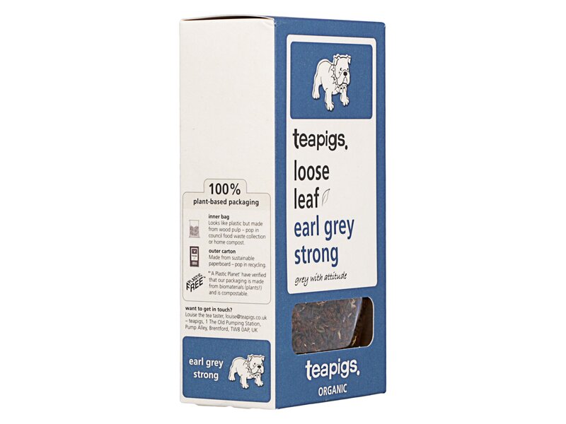 Teapigs Organic Loose Leaf Earl Grey Strong 100g