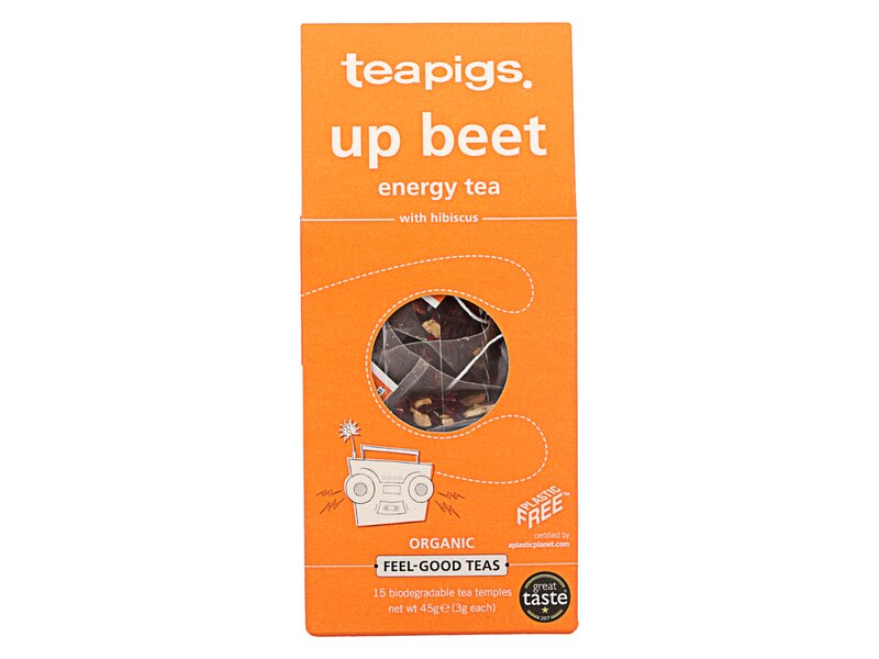 Teapigs Up Beet Bio Energy Tea 15db filter 45g