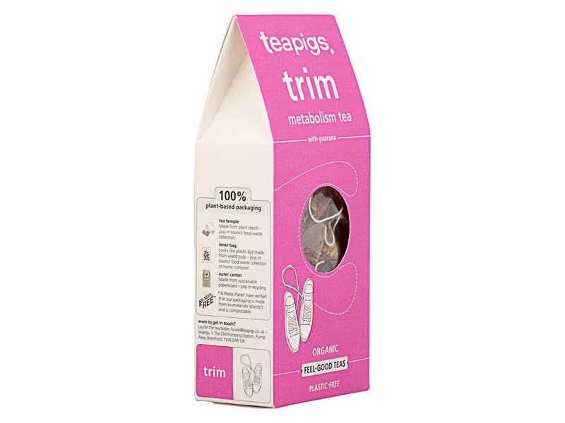 Teapigs Trim Bio Metabolism Tea with guarana 15db filter 37,5g