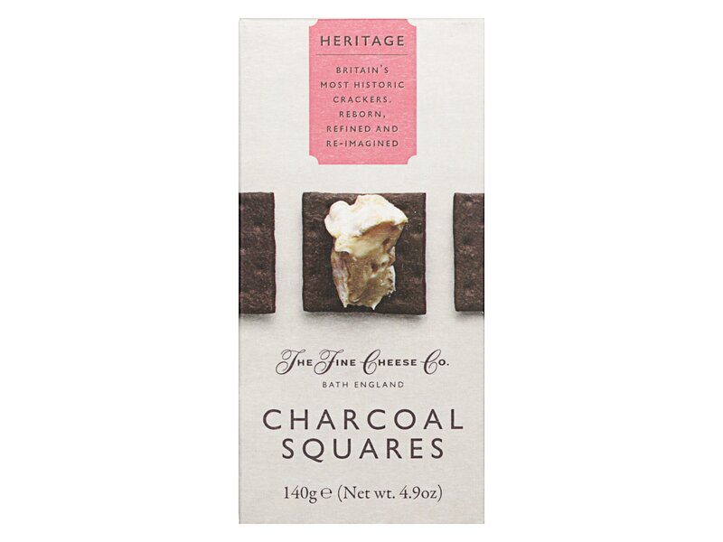 Fine Cheese Charcoal Squares 140g