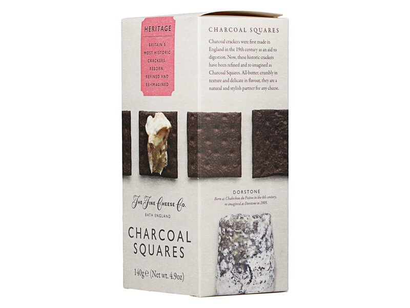 Fine Cheese Charcoal Squares 140g