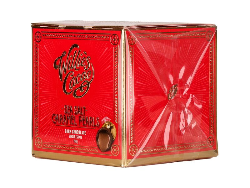 Willie's Cacao Sea Salt Caramel Pearls 150g