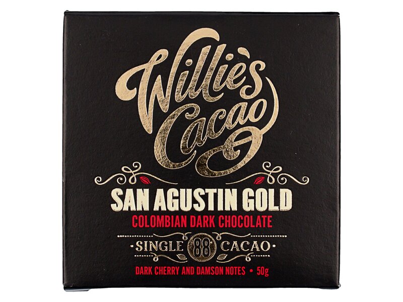 Willie's Cacao San Agustin Gold Dark chocolate 50g