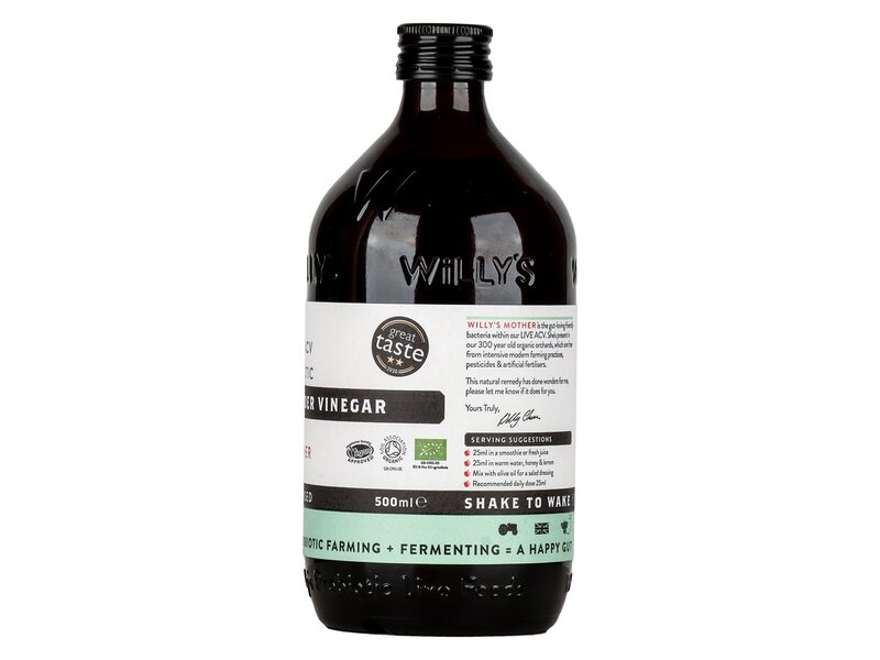 Willy's bio Live Apple Cider Vinegar 500ml