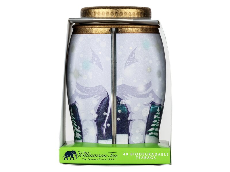 Williamson Tea Snow Globe Earl Grey elefánt 100g