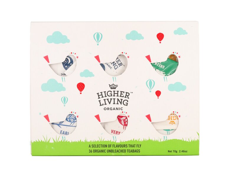 Higher Living Organic Selection Box 70g