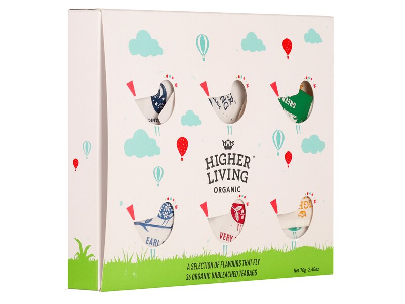 Higher Living Organic Selection Box 70g
