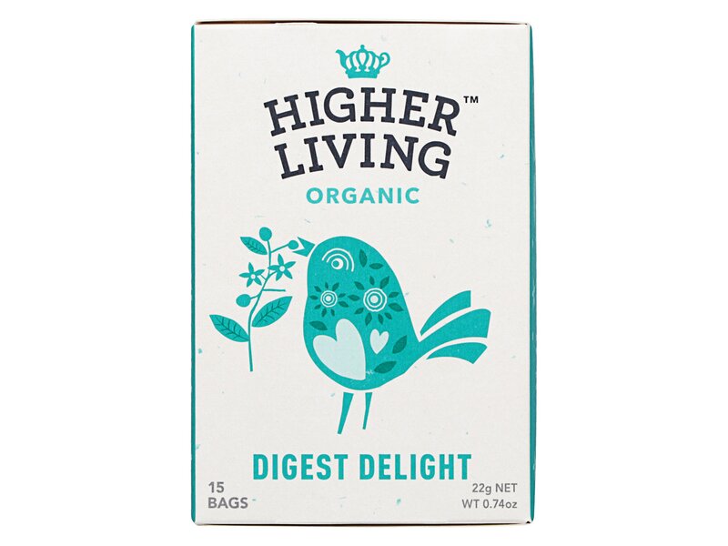 Higher Living Organic Digest Delight Tea 15 filter 22g