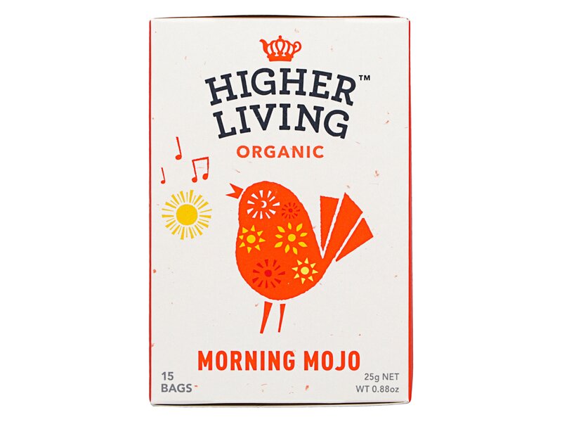 Higher Living Organic Morning Mojo Tea 15 filter 25g