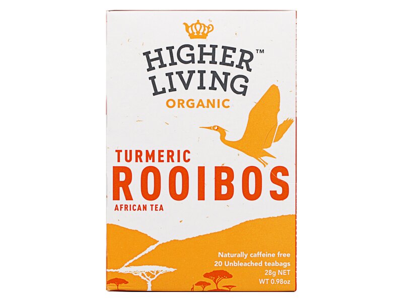 Higher Living Organic Rooibos Kurkuma 20 filter 40g
