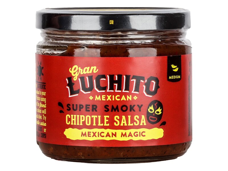 Gran Luchito Füstös Chipotle Salsa Szósz 300g