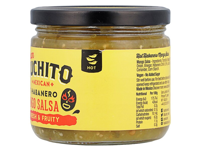 Gran Luchito Salsa Hot Habanero Mango 300g