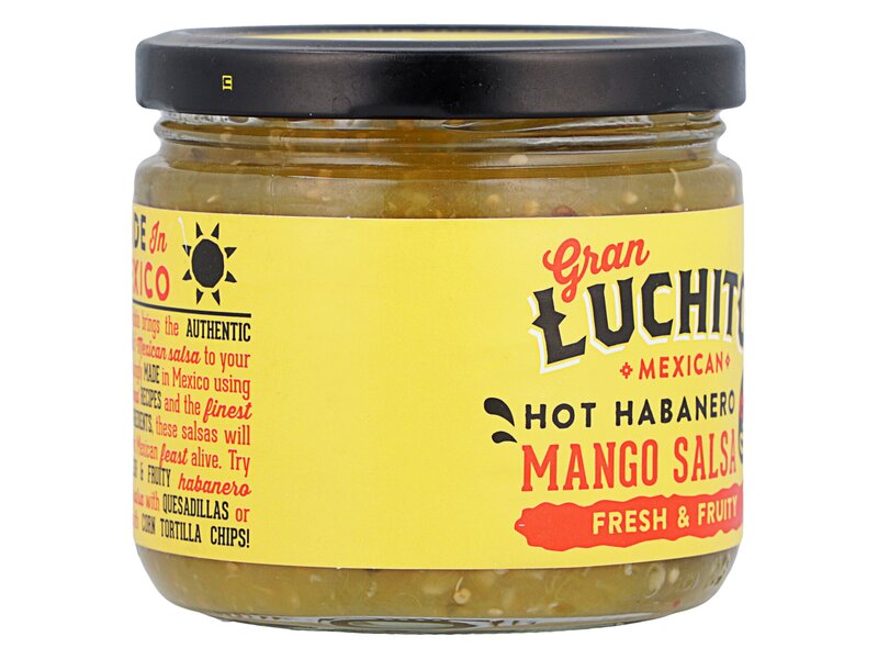 Gran Luchito Salsa Hot Habanero Mango 300g