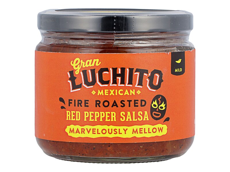 Gran Luchito Salsa Fire Roasted Red Pepper 300g