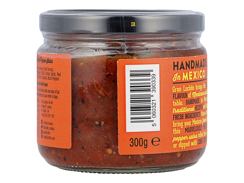 Gran Luchito Salsa Fire Roasted Red Pepper 300g