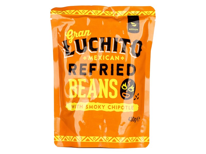Gran Luchito sült bab füstölt chipotle chilivel 430g