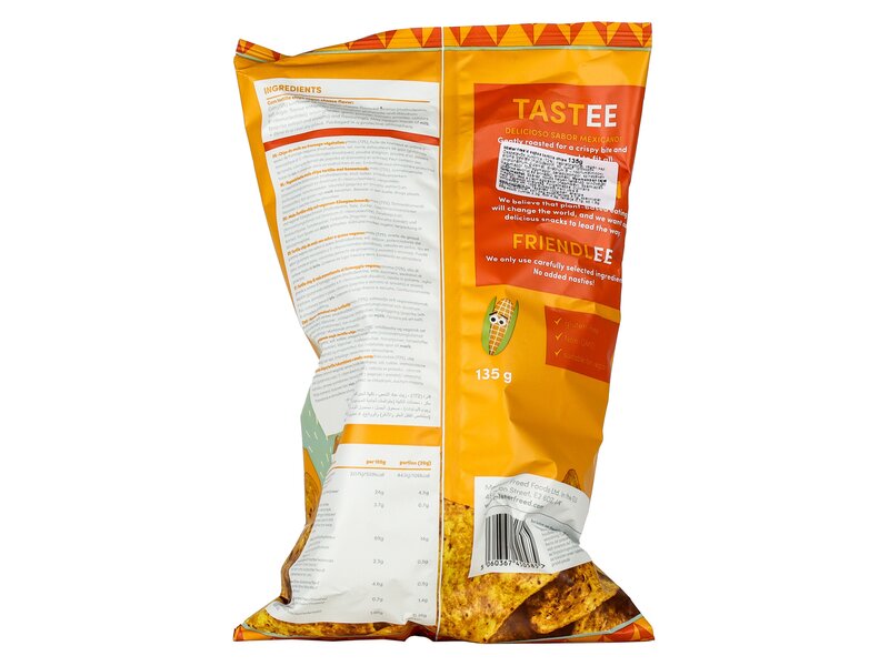 Mister Freed Tortilla Chips Cheezie Cheese Flavour 135g
