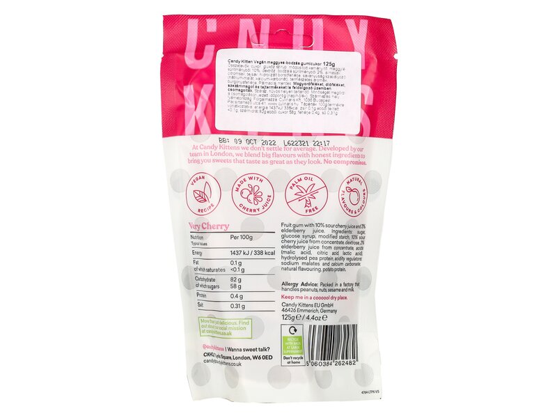 Candy Kittens Very cherry 125g