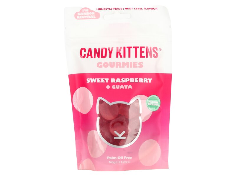Candy Kittens Gourmies raspberry + guava 140g