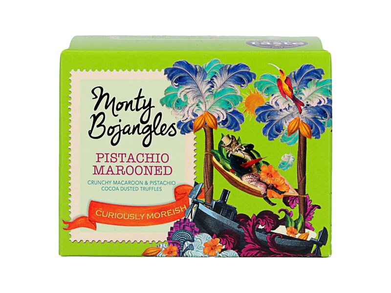 Monty Bojangles Pistachio Marooned 100g