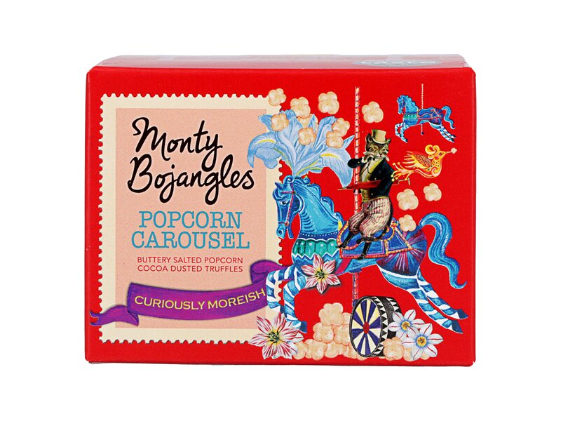 Monty Bojangles Popcorn Carousel 100g